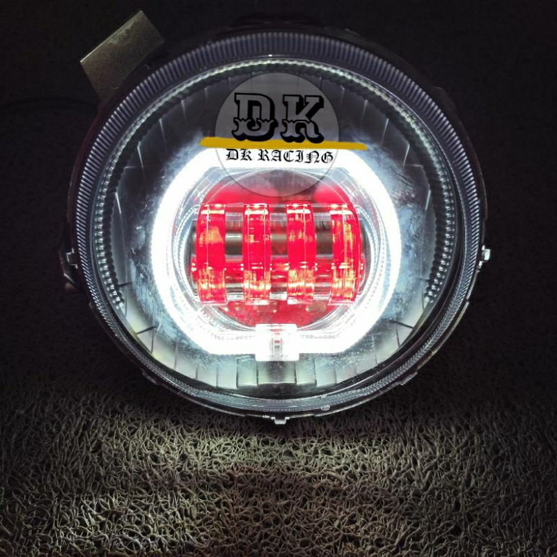 REFLEKTOR LAMPU DEPAN X RIDE 115CC SET BILED DAYMAKER BERKUALITAS