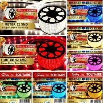 Myvo Lampu LED Selang 5050 Lampu Led Selang 1Roll 100meter  220V