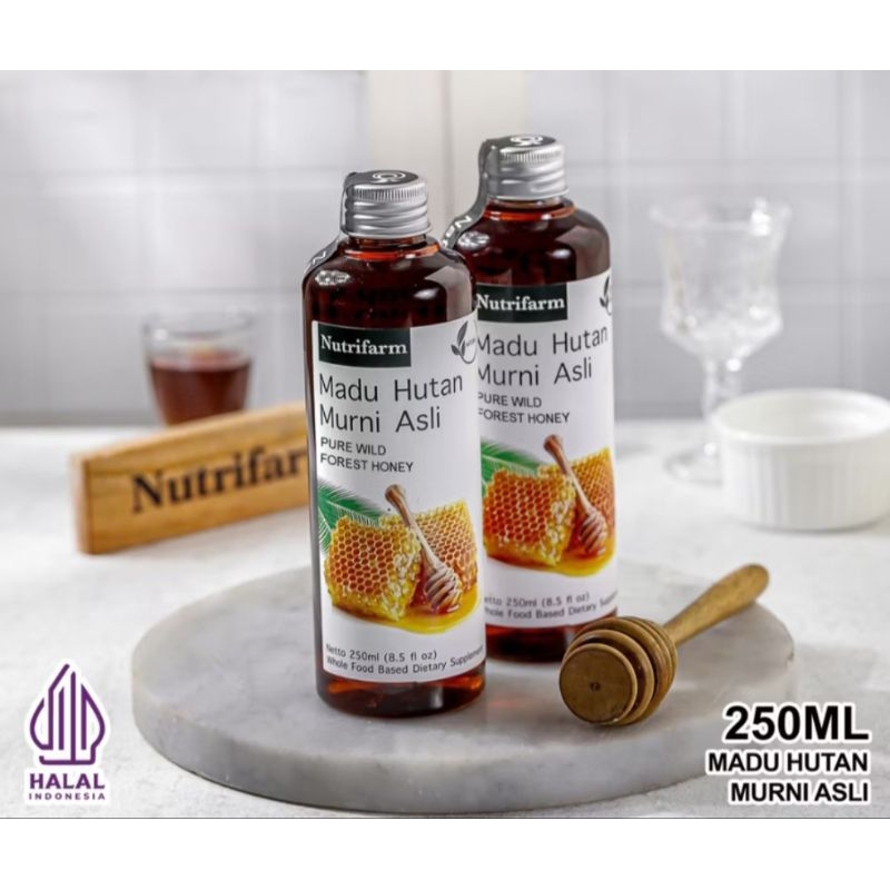 

Madu hutan Murni Asli Nutrifarm 250 ml - 500 ml - 1000 ml