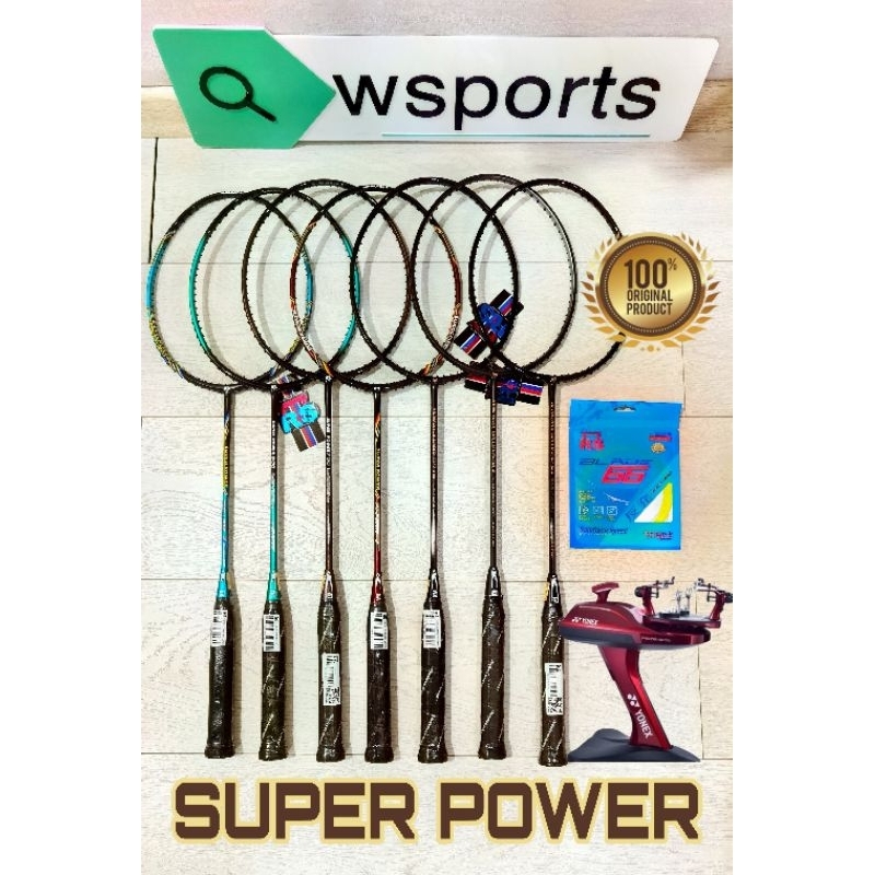 Raket Badminton RS SUPER POWER 500 700 LASER Original