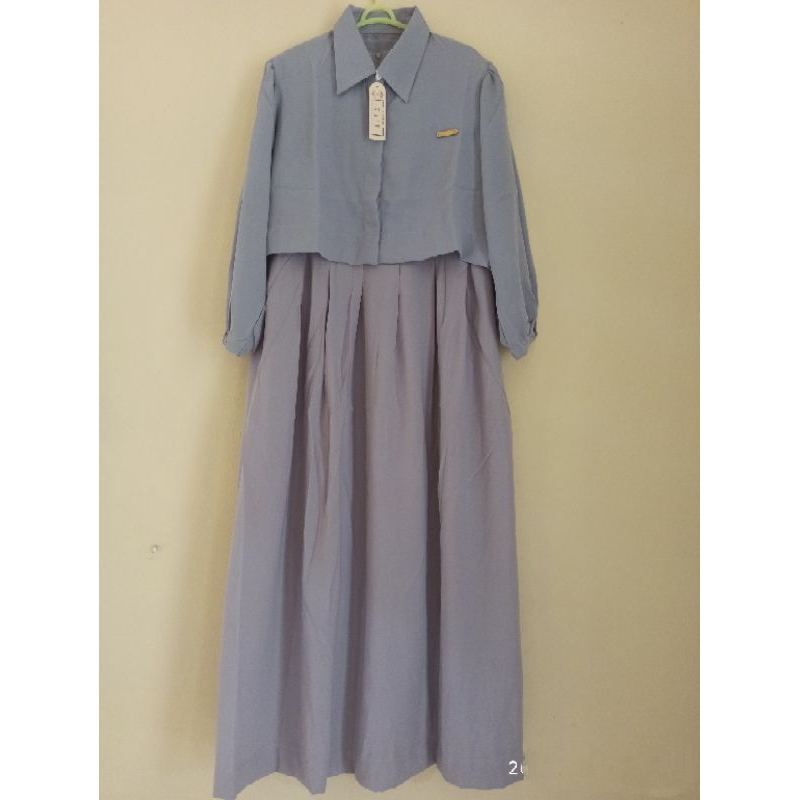 DRESS INNER OUTER TERPISAH || GAMIS OUTER TERPISAH || GAMIS BRANDED DIN'S || GAMIS BRANDED RAHAYOU