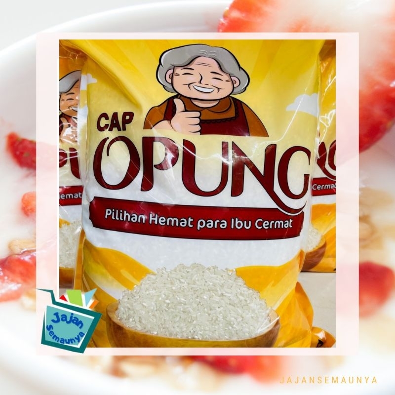 

Beras cap opung 5 kg 3 kg