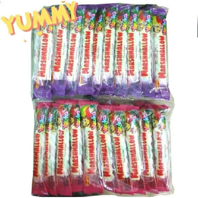 

YOUKA MARSHMALLOW KEPANG STICK 1 PAK ISI 20 PCS