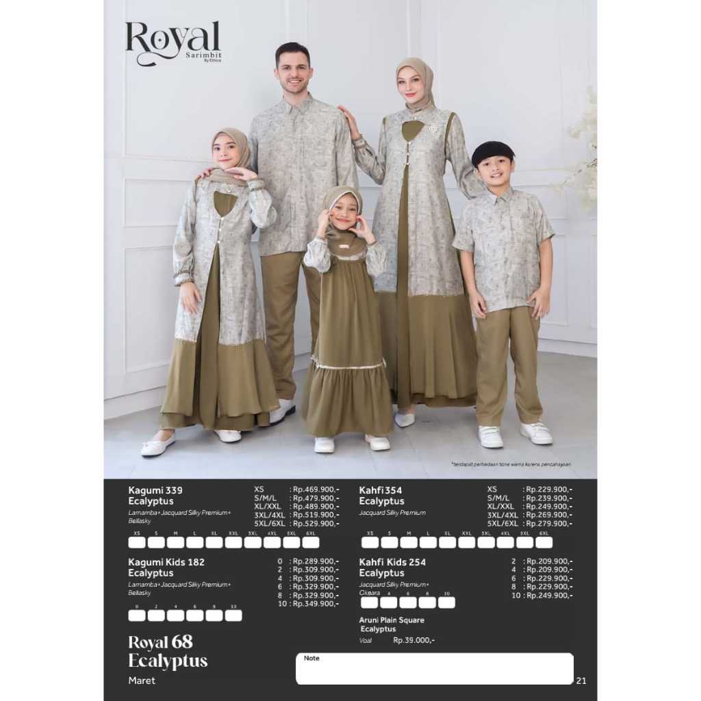 SARIMBIT 2025 ETHICA KAGUMI 339 ECALYPTUS