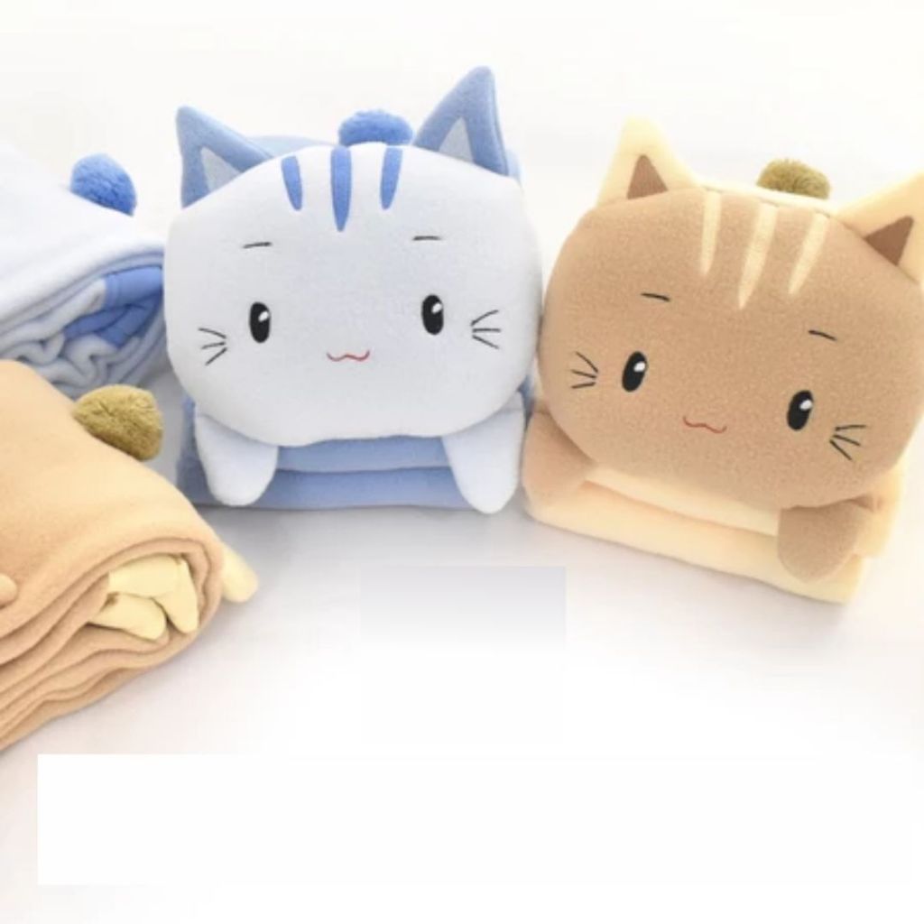 Selimut Bayi Kepala Boneka SNI Hokina Baby