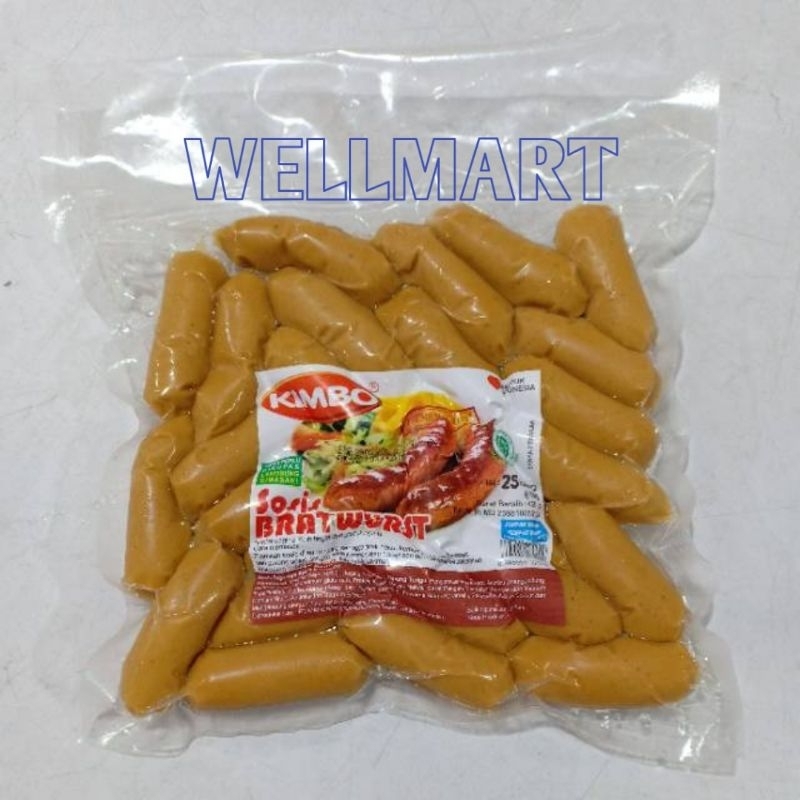 

Kimbo Sosis Mini Bratwurst 450g Isi 25 Sosis Sapi dan Ayam Sosis Mini Cocktail