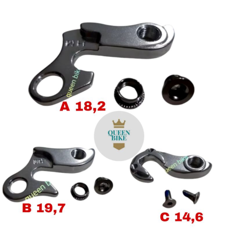 Drop Out Anting Hanger RD Bleyer Leter S Alloy Kuku Macan Sepeda