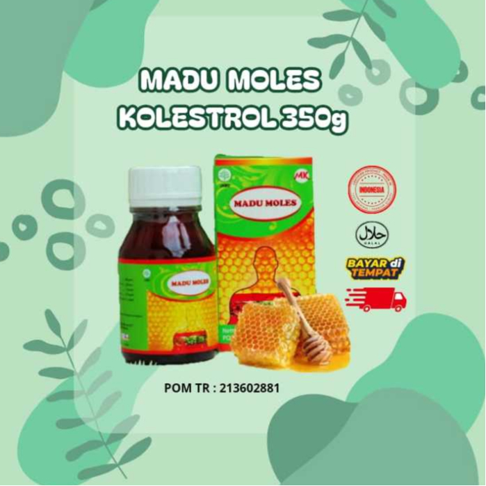 

Madu Kolesterol Mujarob MOLES 350g