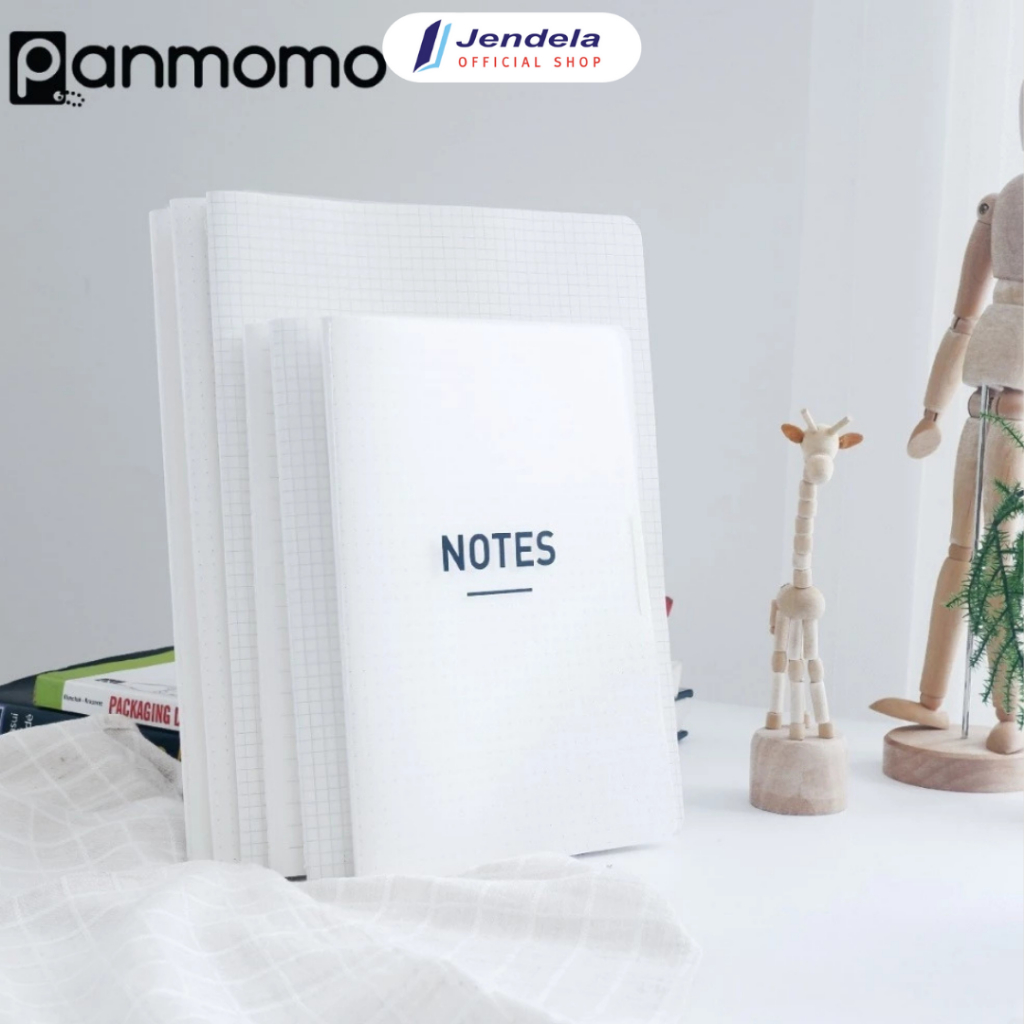 

Basic Notebook Simplicity Series PANMOMO Buku Tulis Minimalis Cover Anti Air - Notebook A5 B5 Untuk Sekolah kantor ATK