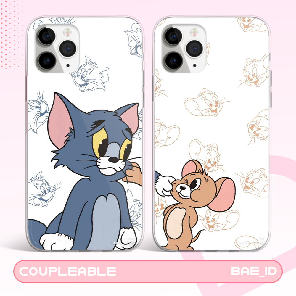 Bae Premium Case Couple Tom and Jerry 005 (Semua Type HP)