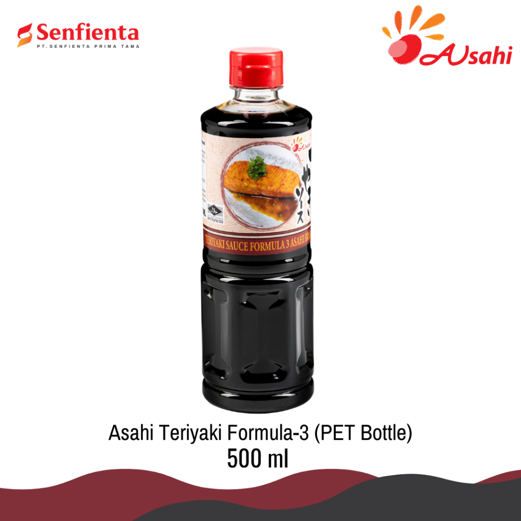 

Asahi Teriyaki Formula - 3 Sauce 500 ml