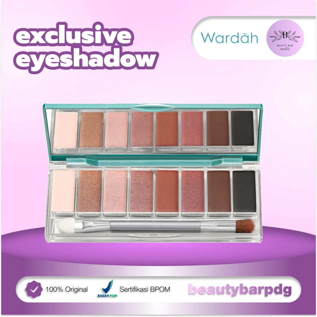 Wardah Exclusive Eyeshadow Pallete | Eyeshadow
