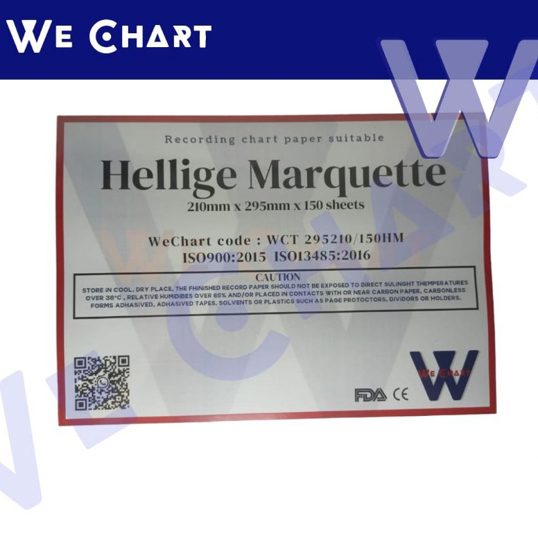 

doSale Kertas ECG HALLIGE MARQUETTE 21MM X 295MM X 15 Sheets F54