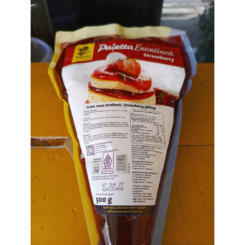 

Selai STRAWBERRY Zeelandia paletta 500 gram