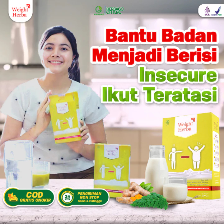 

Weight Herba - Susu Herbal Penambah Berat Badan Dan Nafsu Makan