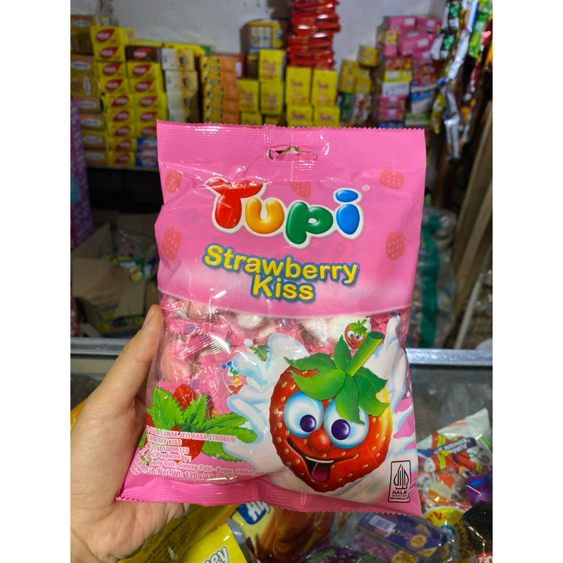 

YUPI STRAWBERRY KISS 120g