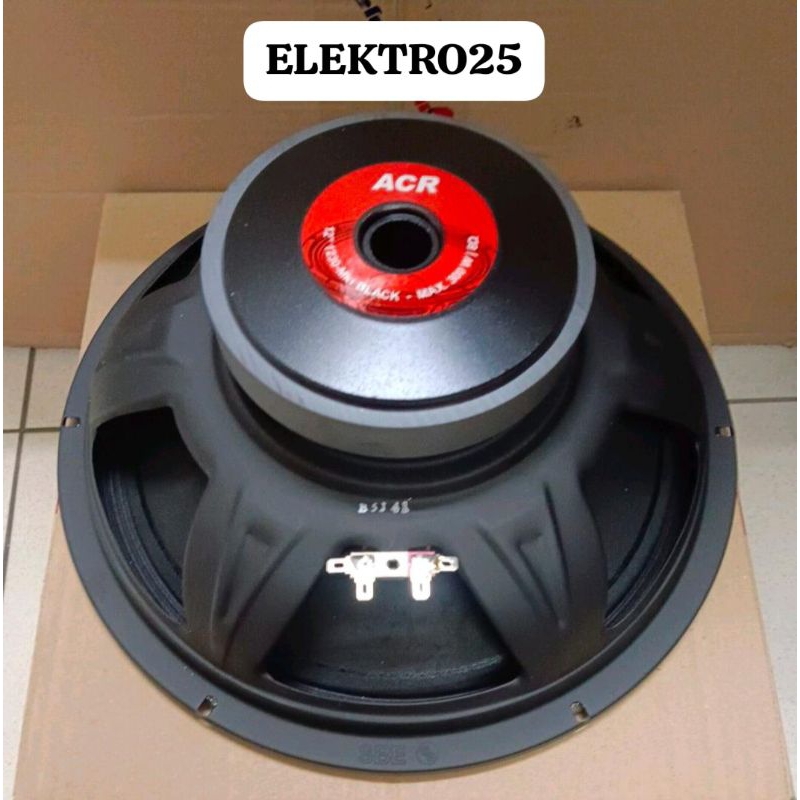 SPEAKER ACR 12 inch 1230-MK1 BLACK/ 1230 BLACK ACR FULLRANGE