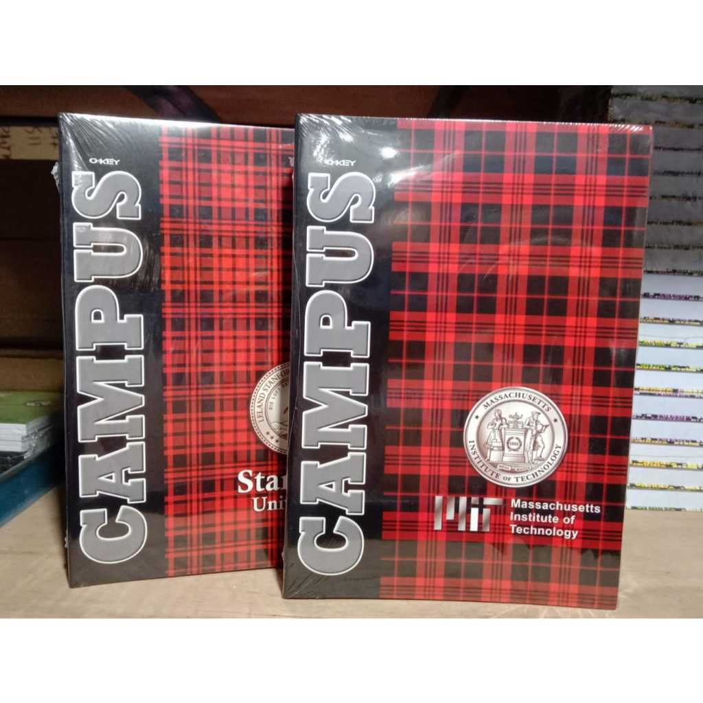 

Buku Tulis Okey Ukuran Boxy Motif Campus 50 Lembar