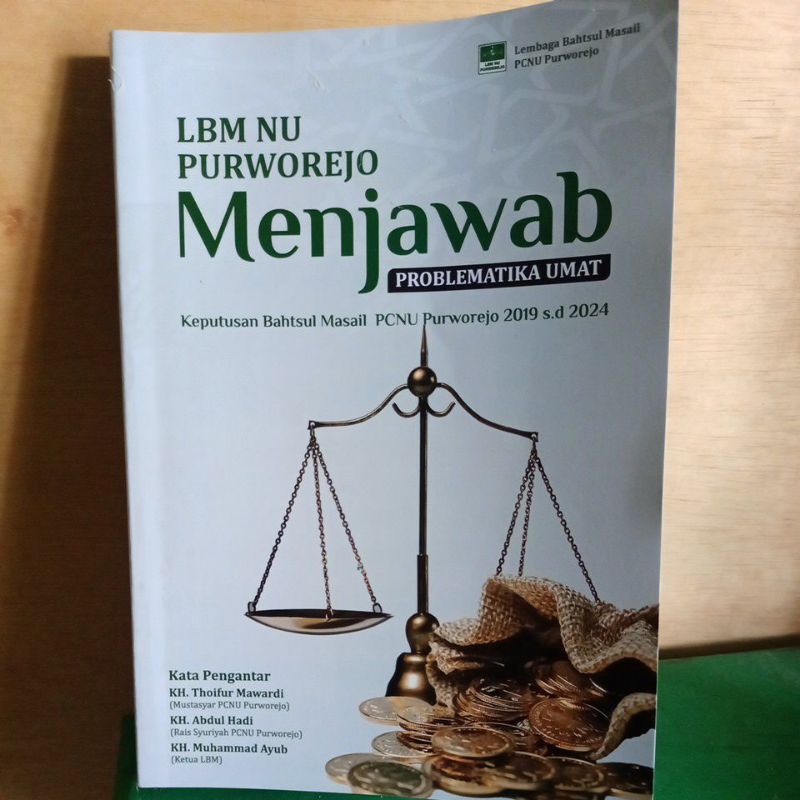

Buku LBM NU Purworejo Menjawab Problematika Umat