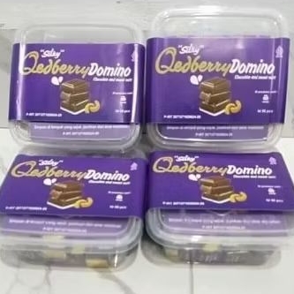 

Cokelat Viral Qedberry Domino (50 pcs) halal