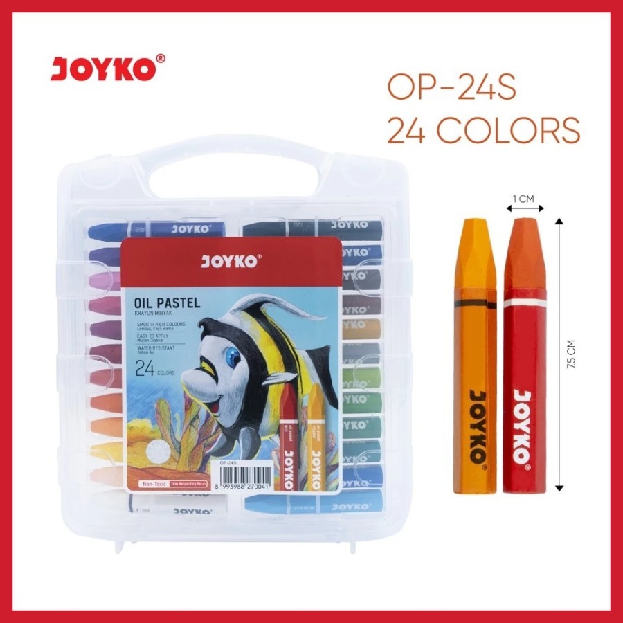 

JOYKO OIL PASTEL / CRAYON JOYKO 24 WARNA