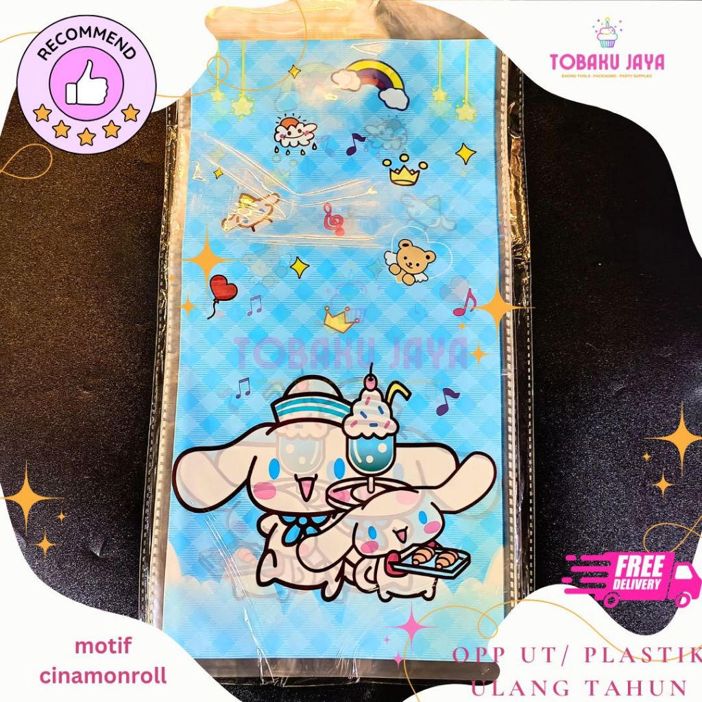 

Plastik Ulang Tahun Anak Karakter Uk S /Plastik Kuromi /Plastik Cinamonrol/ Kantong Ultah Snack Karakter Uk S/OPP Ulang Tahun Small/ Plastik Snack goodibag anak Small [10pcs]