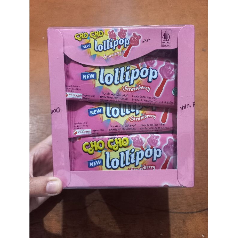 

Cho Cho Lollipop Strawberry Box