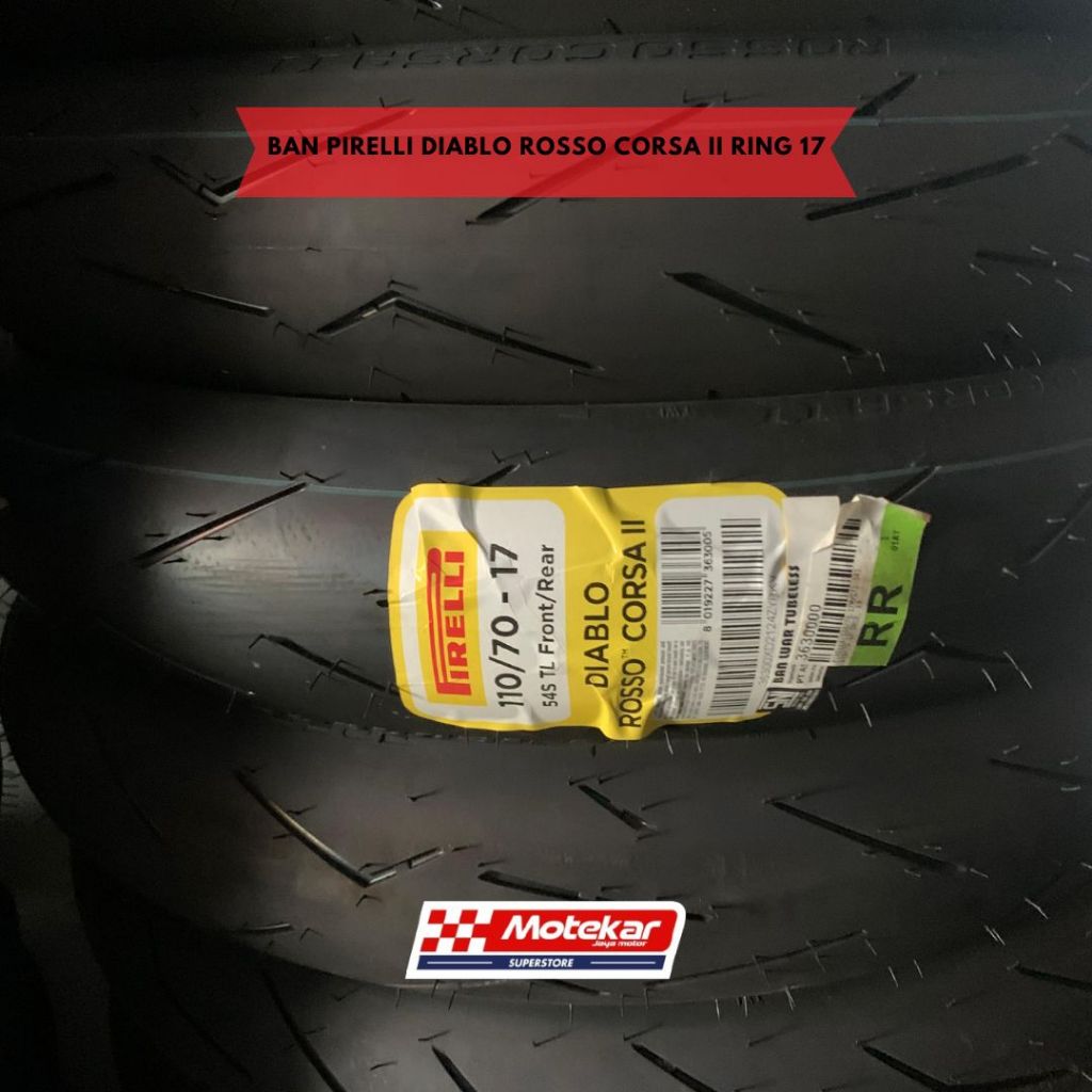 Ban Pirelli Diablo Rosso Corsa 2 RIng 17 tubeless 100/80-110/70-90/80