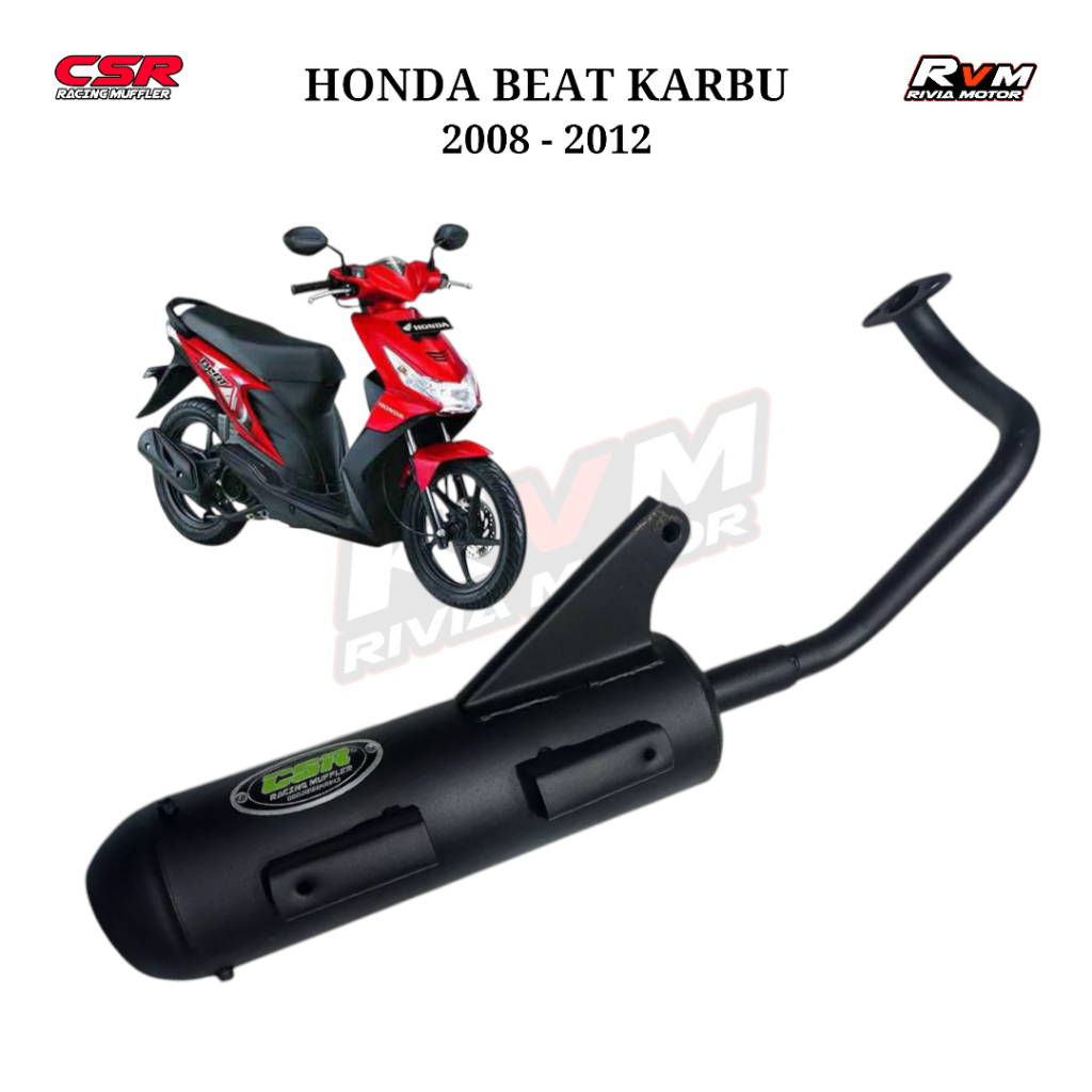 Knalpot Racing Bobokan CSR Honda Beat Karbu 2008 - 2012