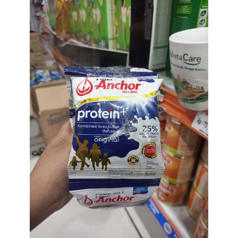 

Anchor Milk protein+ susu keluarga