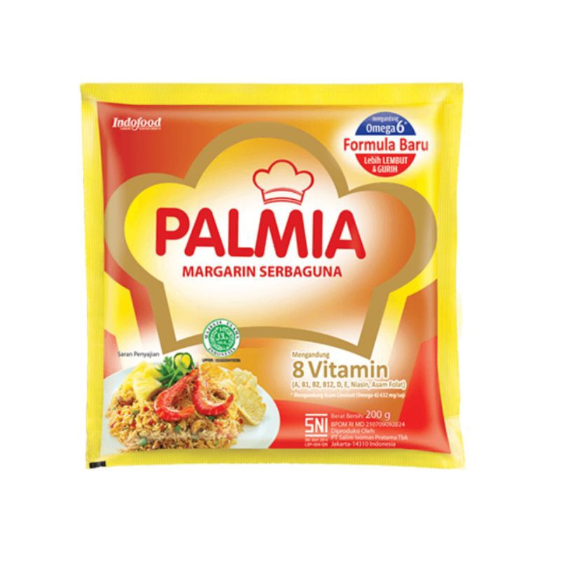 

Palmia Margarin Sachet 200gr