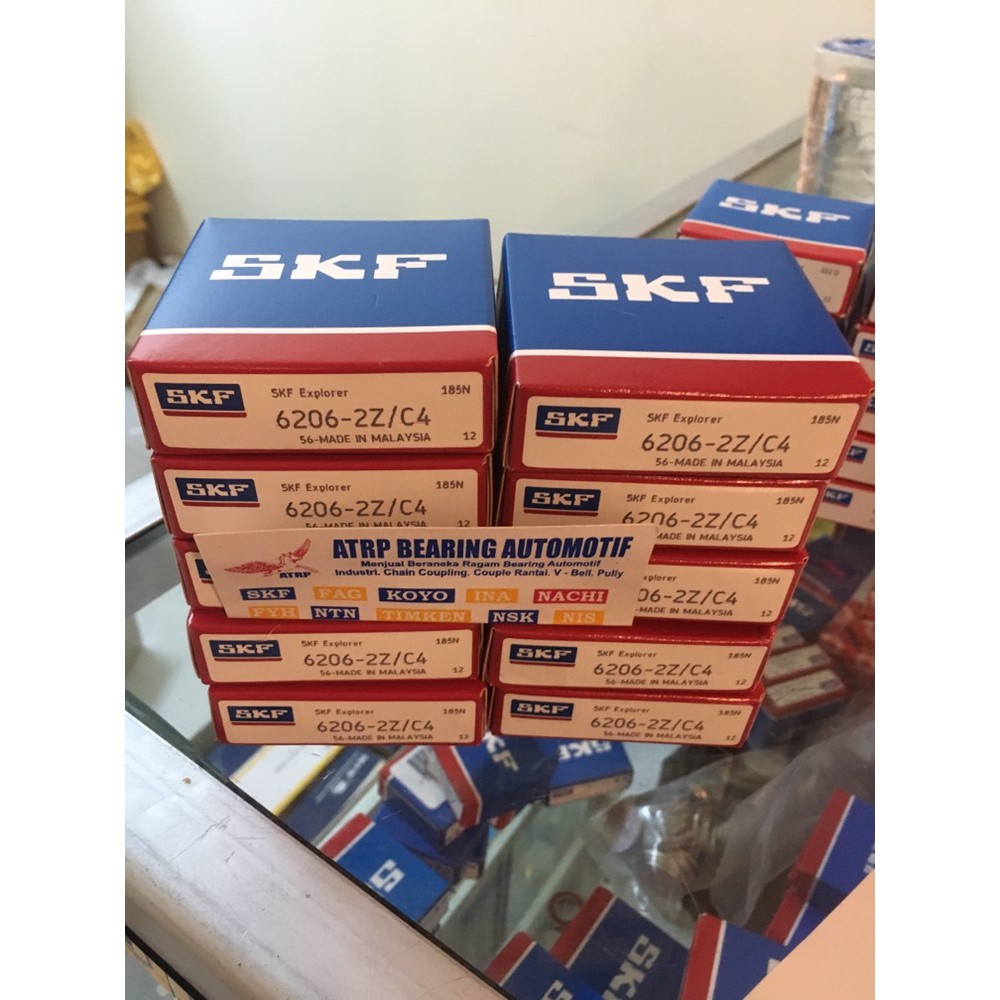 BALL BEARING 6206 2Z/C4 SKF