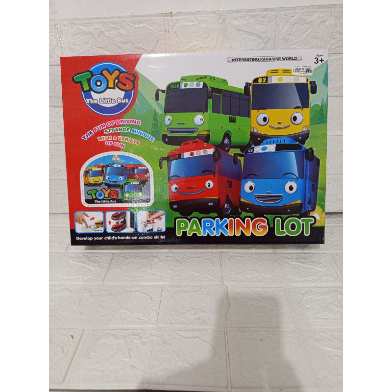 Mainan Track Bus Tayo 111-183C / Mainan Bus Tayo