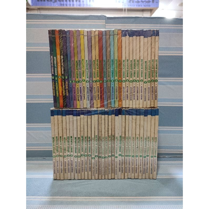 Komik serial detektif conan lengkap seri 1-60 nomor berurutan dari 1-60