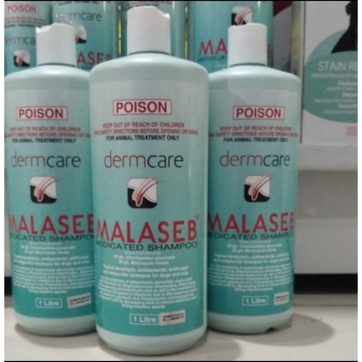 Malaseb 1 liter Shampo Anti Jamur Shampo Hewan Kucing Dan Anjing Malaseb 1Liter