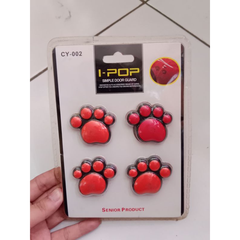 Door guard pengaman pintu mobil universal karakter kaki