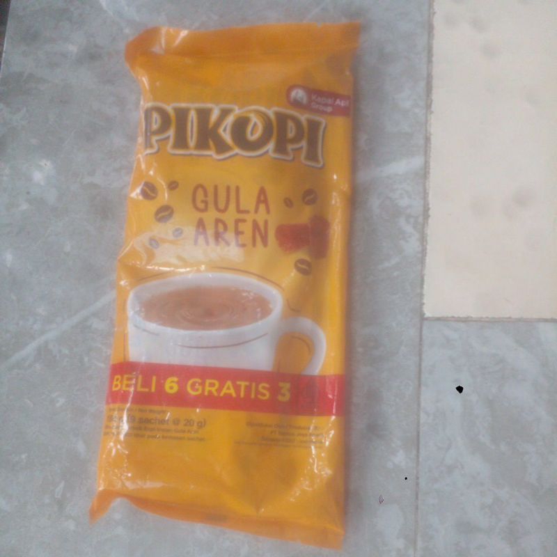 

Pikopi gula aren per pack isi 9 kopi kapal api pikopi aren