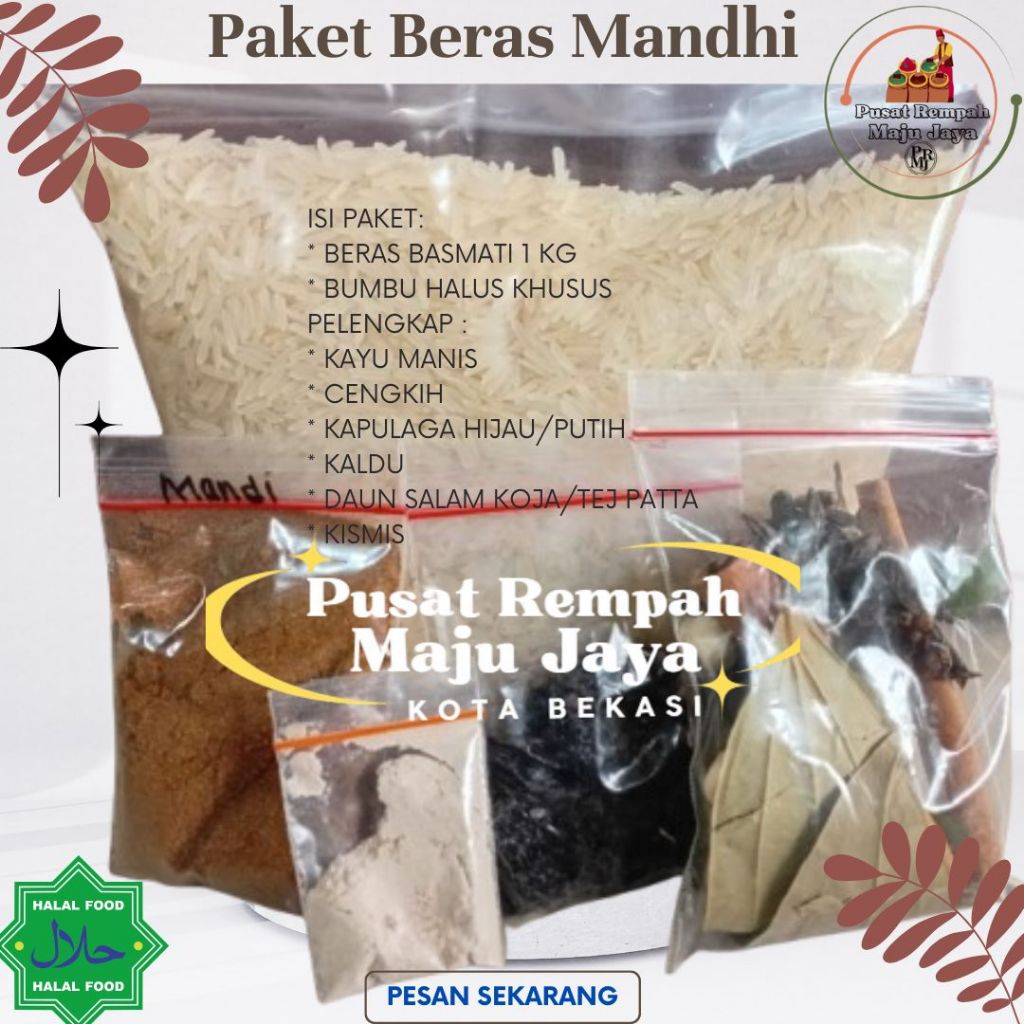 

Paket Beras "Shyukriya" Mandhi 1 kg