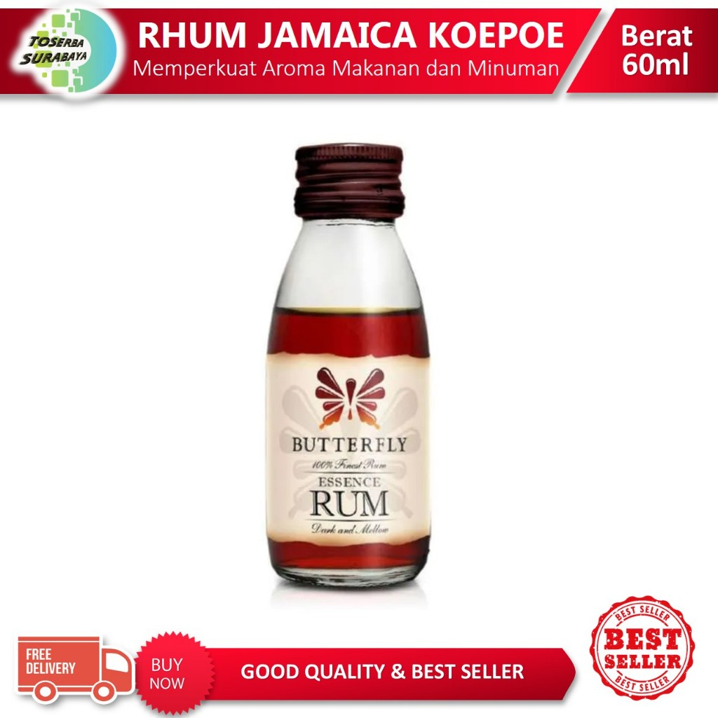 

Rhum Jamaica Merk KOEPOE KOEPOE 60ml (Essence Rum) Fine Quality