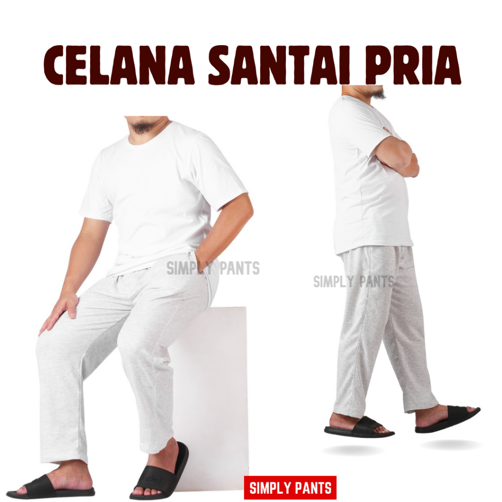 Celana Panjang Kolor Celana Rumah Pria  Celana Kolor Panjang Pria Celana Pria Santai