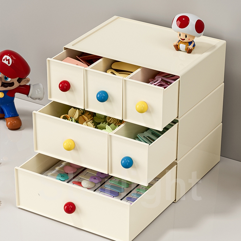 Starlight Laci Meja Aesthetic Organizer Stationery Rak Meja Belajar Aksesoris Makeup Lucu HSB842