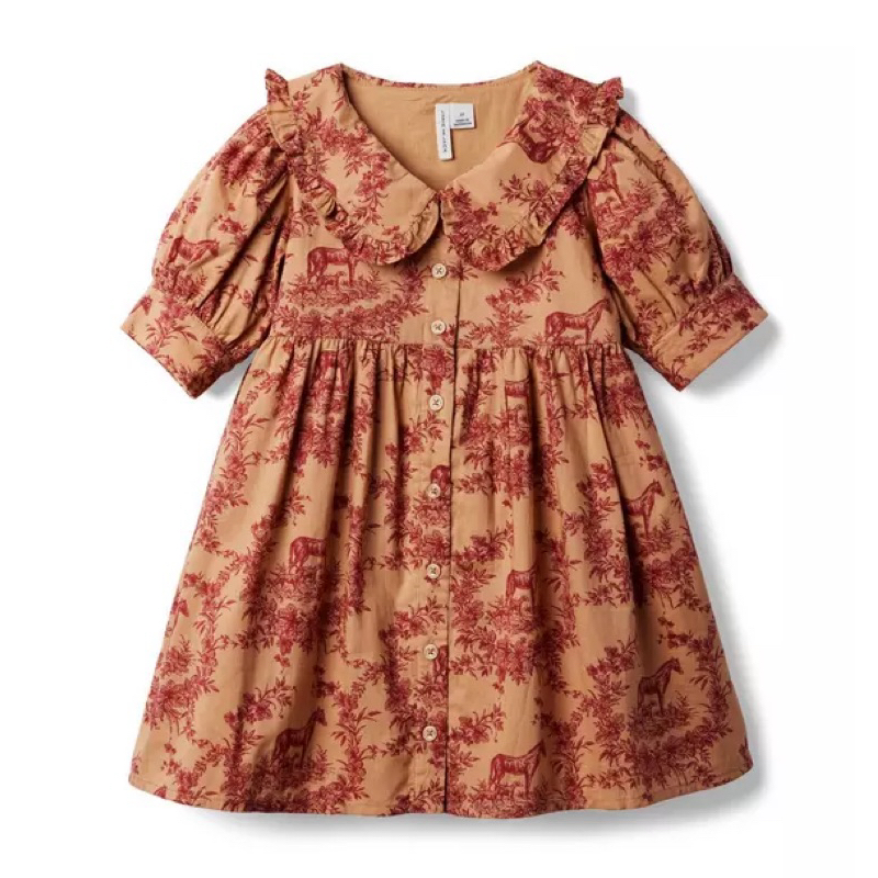 Janie and Jack Ruffle Collar Dress