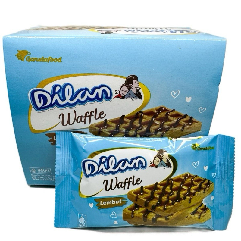 

DILAN WAFFLE LEMBUT 1 PACK ISI 12PCS CAMILAN