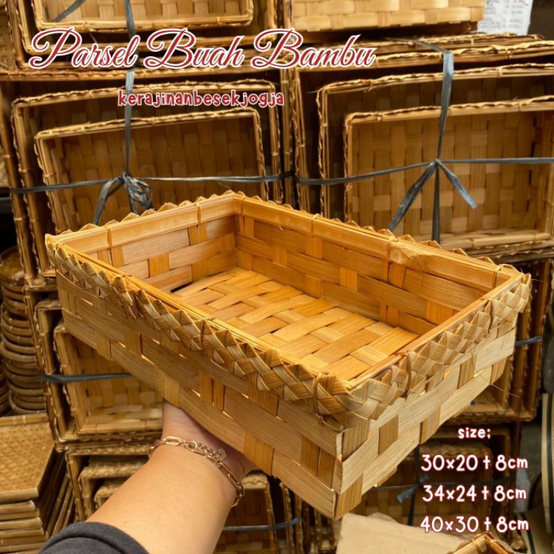 PARSEL BUAH BAMBU | parsel hantaran hampers bingkisan parsel bambu parsel hantaran nikahan