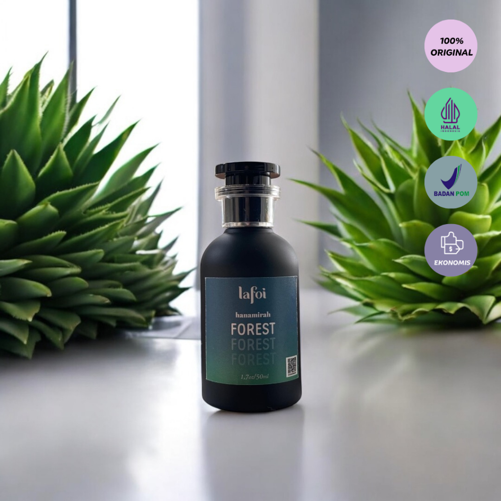 Lafoi Hanamirah Forest Extrait De Parfum Ori Pria Wanita Premium Tahan Lama Wangi Mewah Manis Elegan