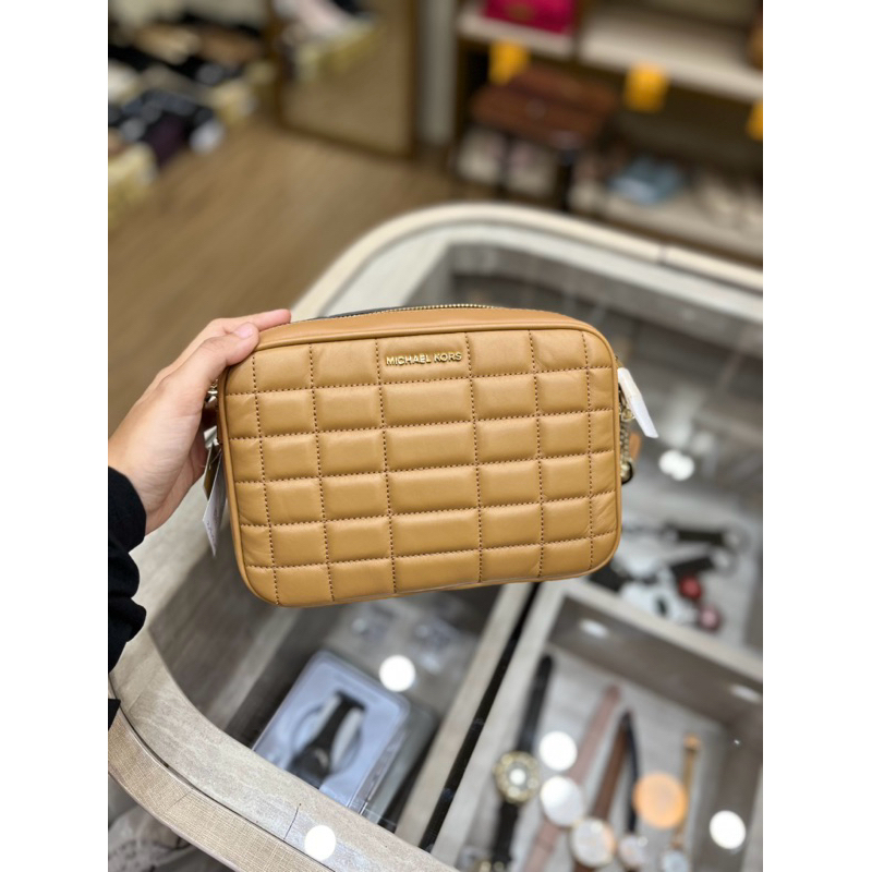 (Nadia Meares Gallery) MK - Jet Set Medium Camera Bag Leather