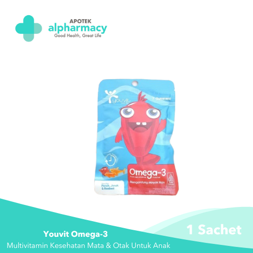 

Youvit Omega-3 Anak 7 Gummies