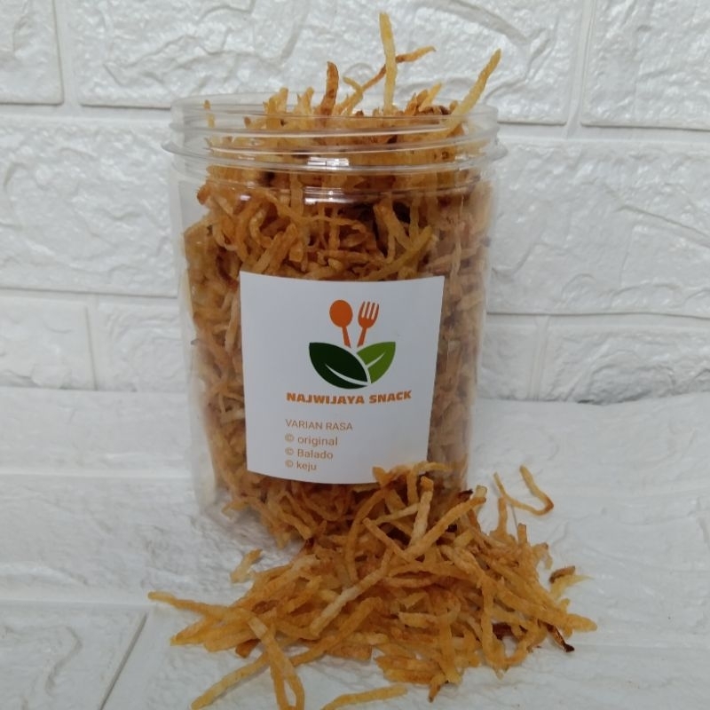 

Kentang Mustofa Original 250grm Cemilan Kentang Dieng