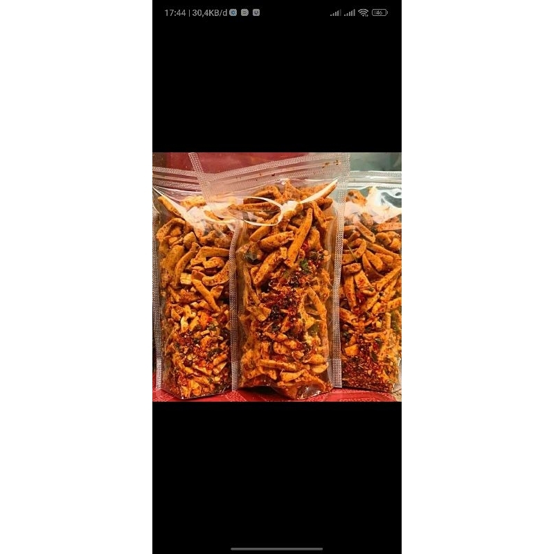 

Basreng Huhah 50gr Pedas Daun Jeruk