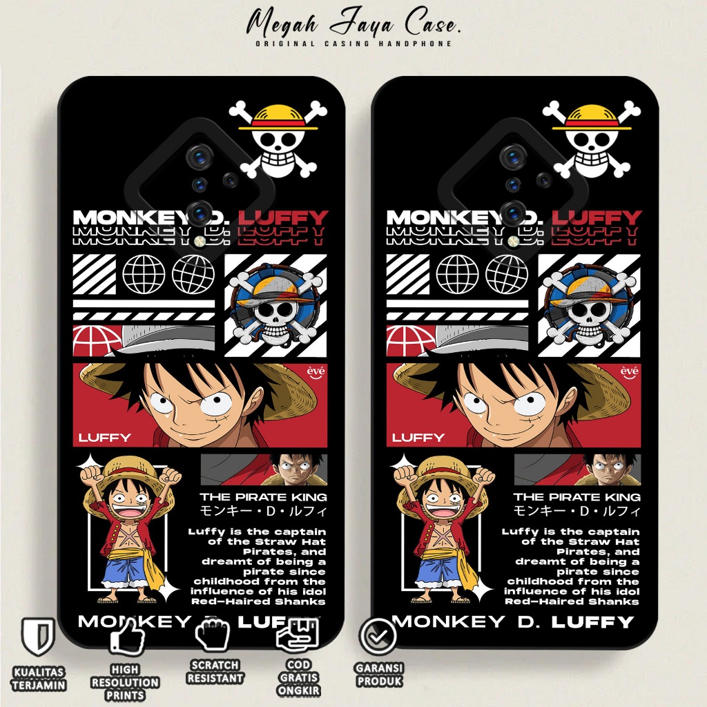 Softcase Hp VIVO S1 PRO - Case Hp VIVO S1 PRO Motif ONE PIECE - Casing Hp VIVO S1 PRO - Softcase Pro